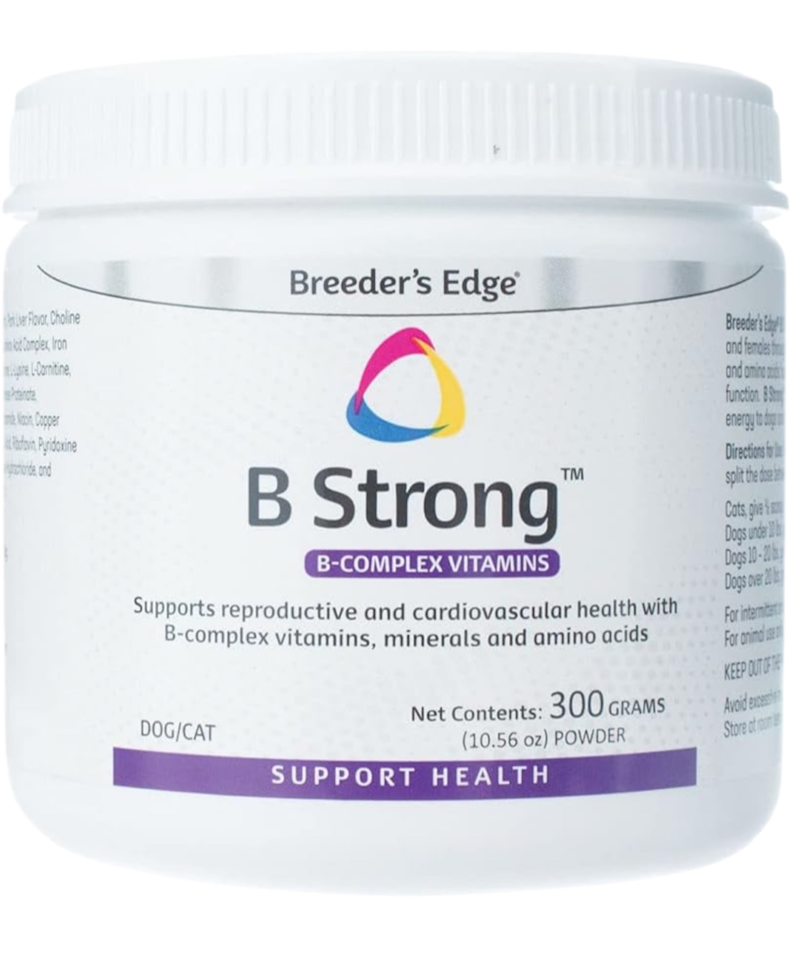 Revival Animal Health Breeder's Edge B Strong Powder, B-Complex Vitamins- 300 gm