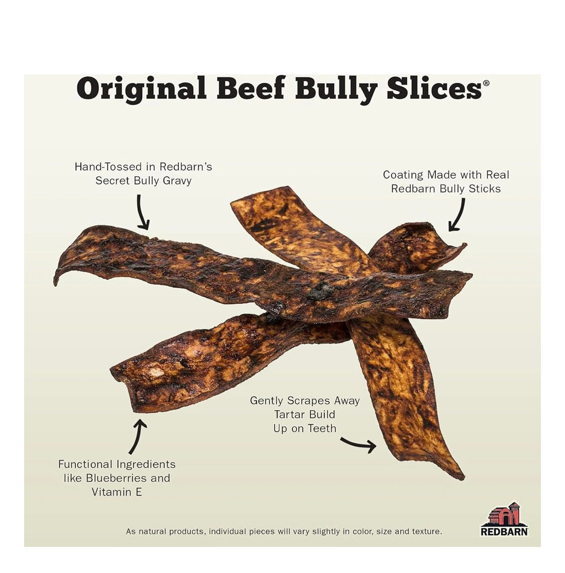 Redbarn Naturals Bully Slices Dog Treats 9 oz