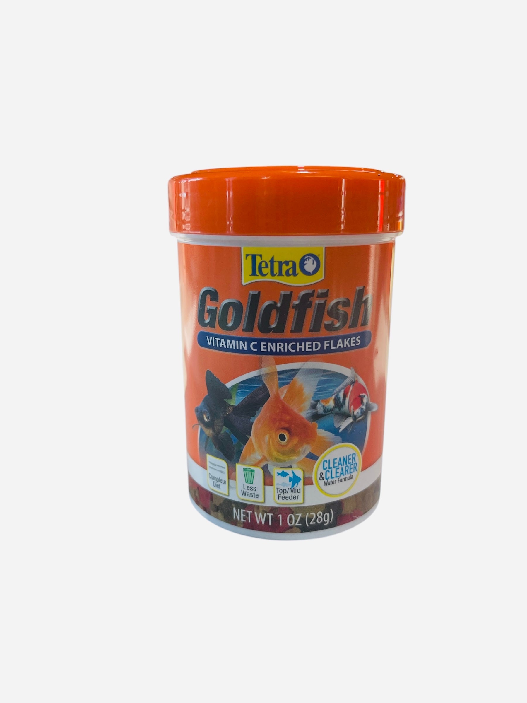 Tetra 1 Oz TetraFin Goldfish Flakes vitamin c enriched flakes