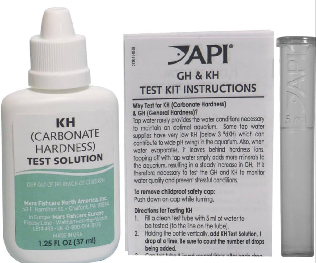 API CARBONATE HARDNESS TEST KIT Aquarium Water Test Kit