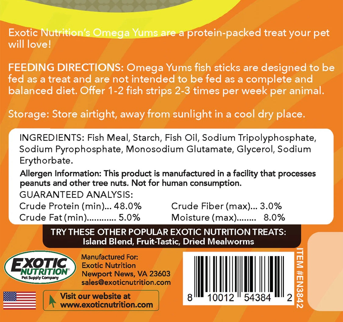 omega yums 2 oz