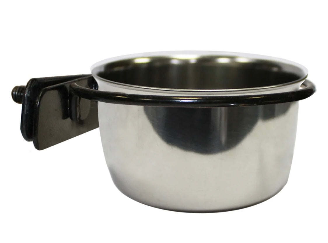 stainless steel cup 5 oz silver