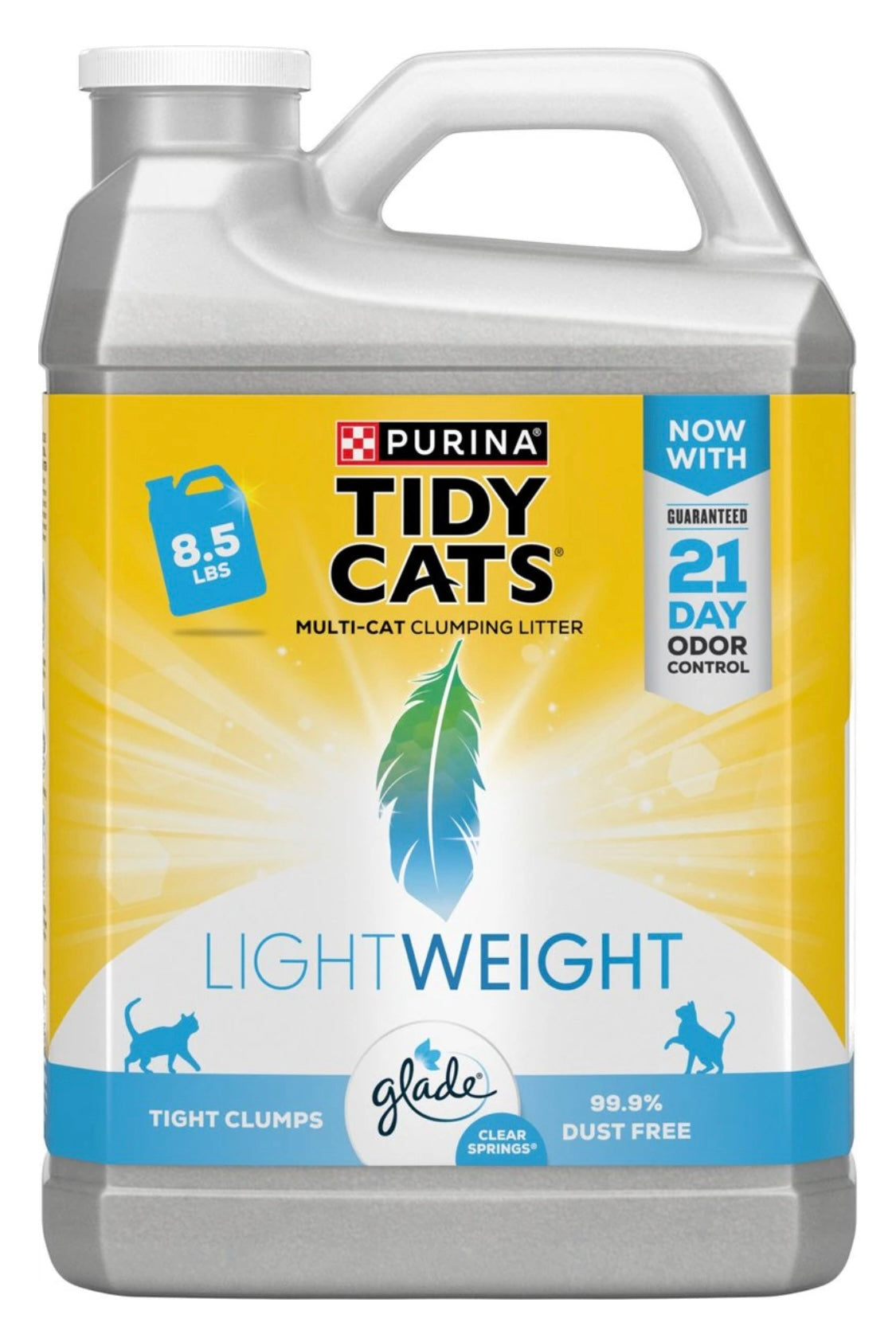 Tidy Cats Lightweight Glade Scented Clumping Clay Cat Litter 8.5 lbs =20 lbs