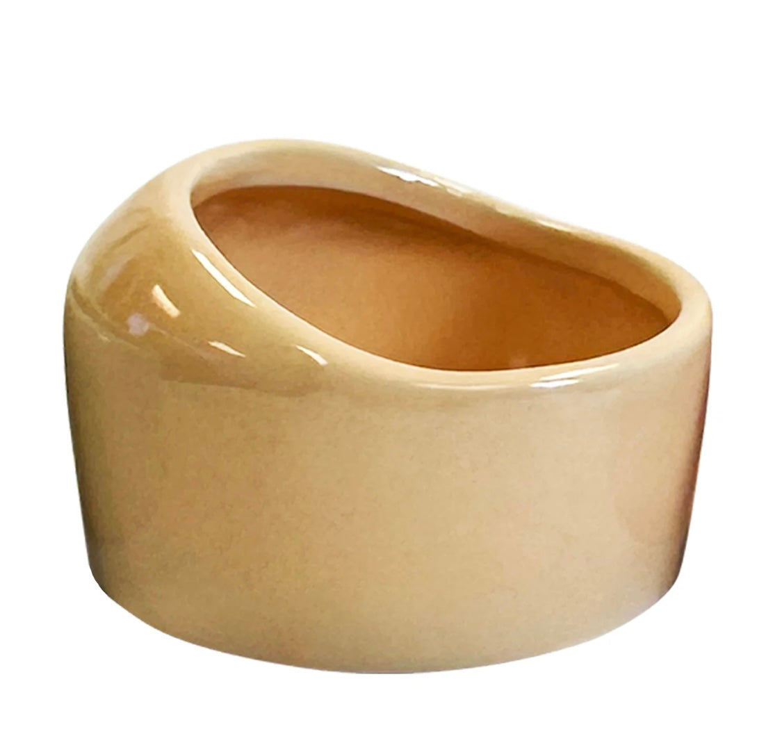 no tip-ceramic feed dish