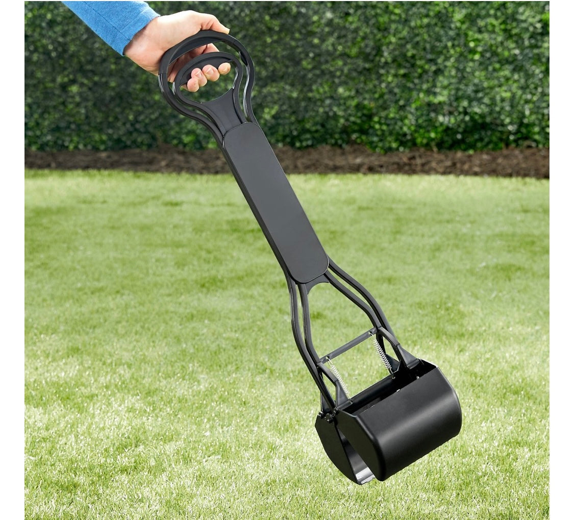 Wee-Wee Allen's Spring Action Plain Scooper, Black