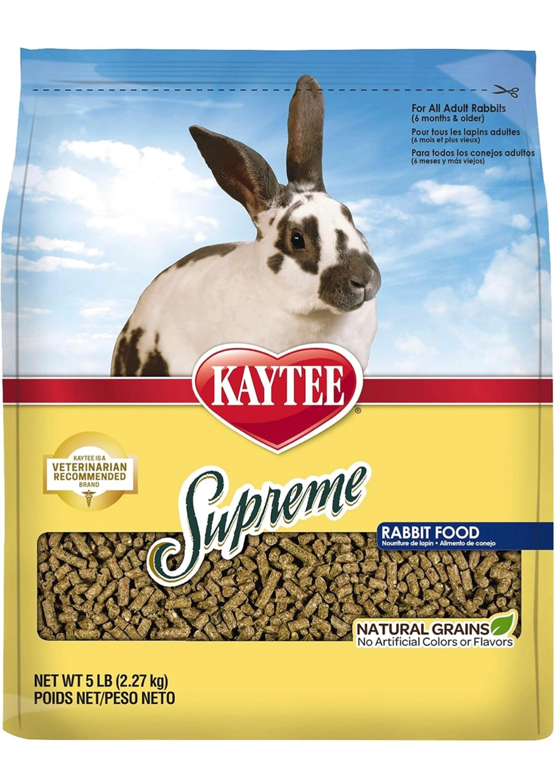 Kaytee Supreme Rabbit Food 5 lb