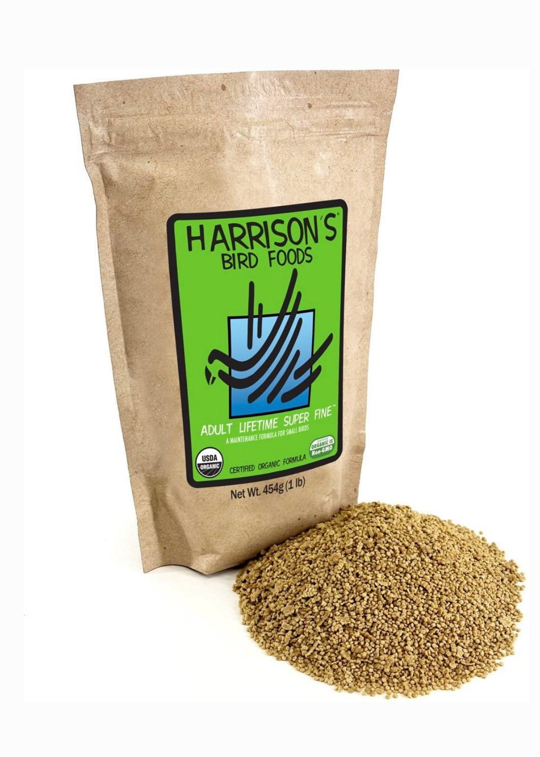harrison’s bird food lifetime super fine 1 lbs