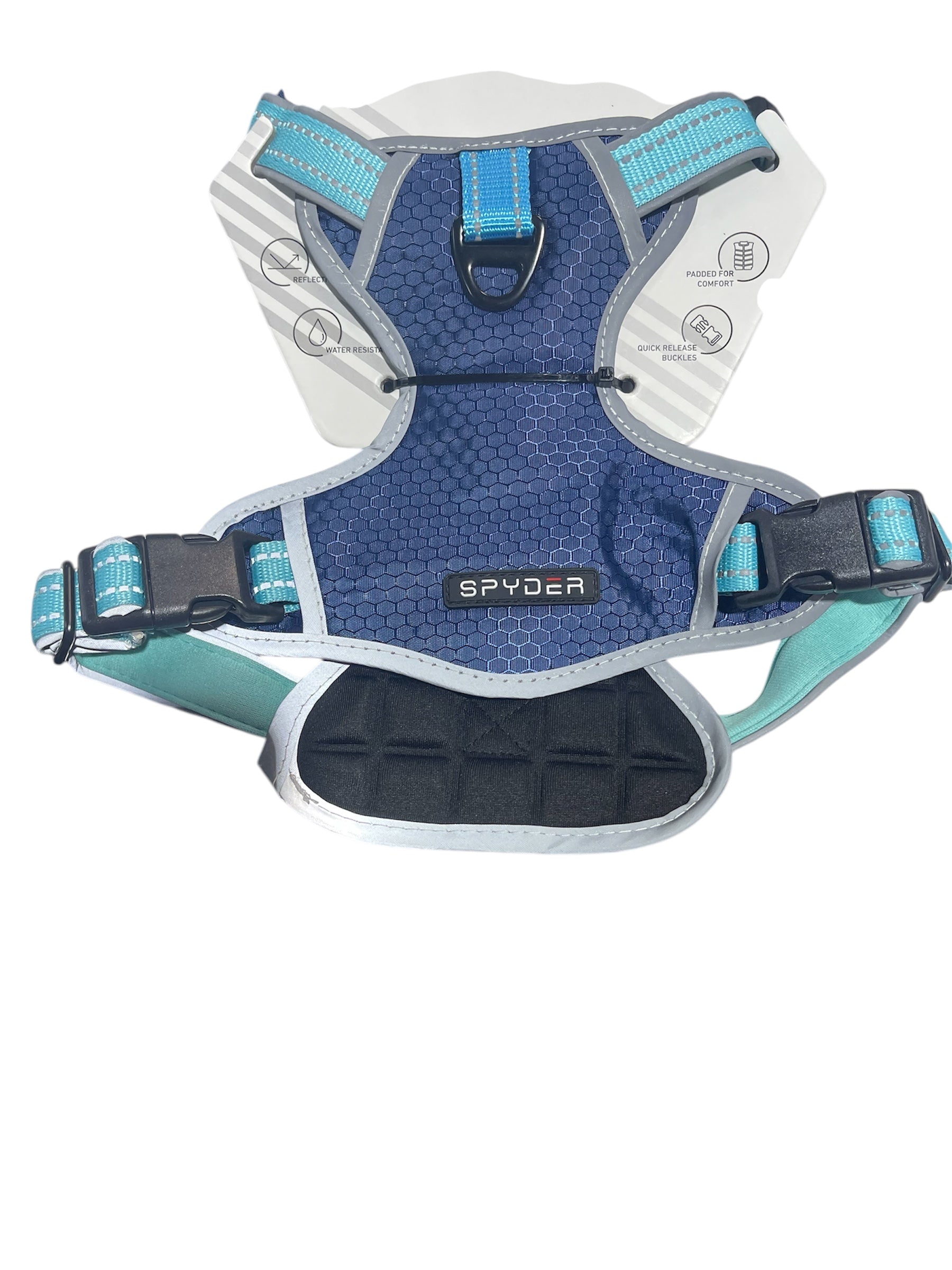 spyder sport utility harness blue - tell