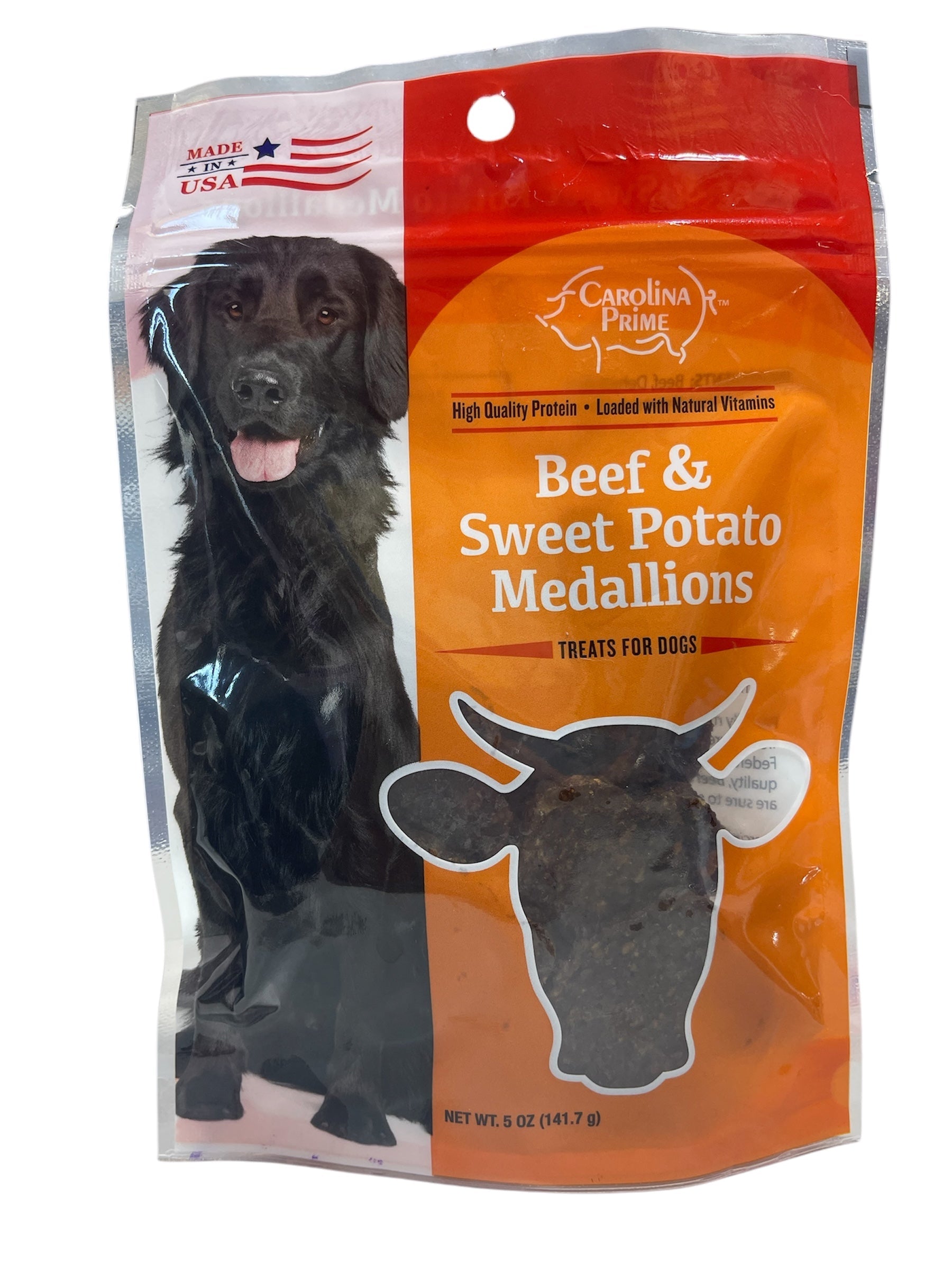 carolina prime beef and sweet potato medallions 5 oz treats