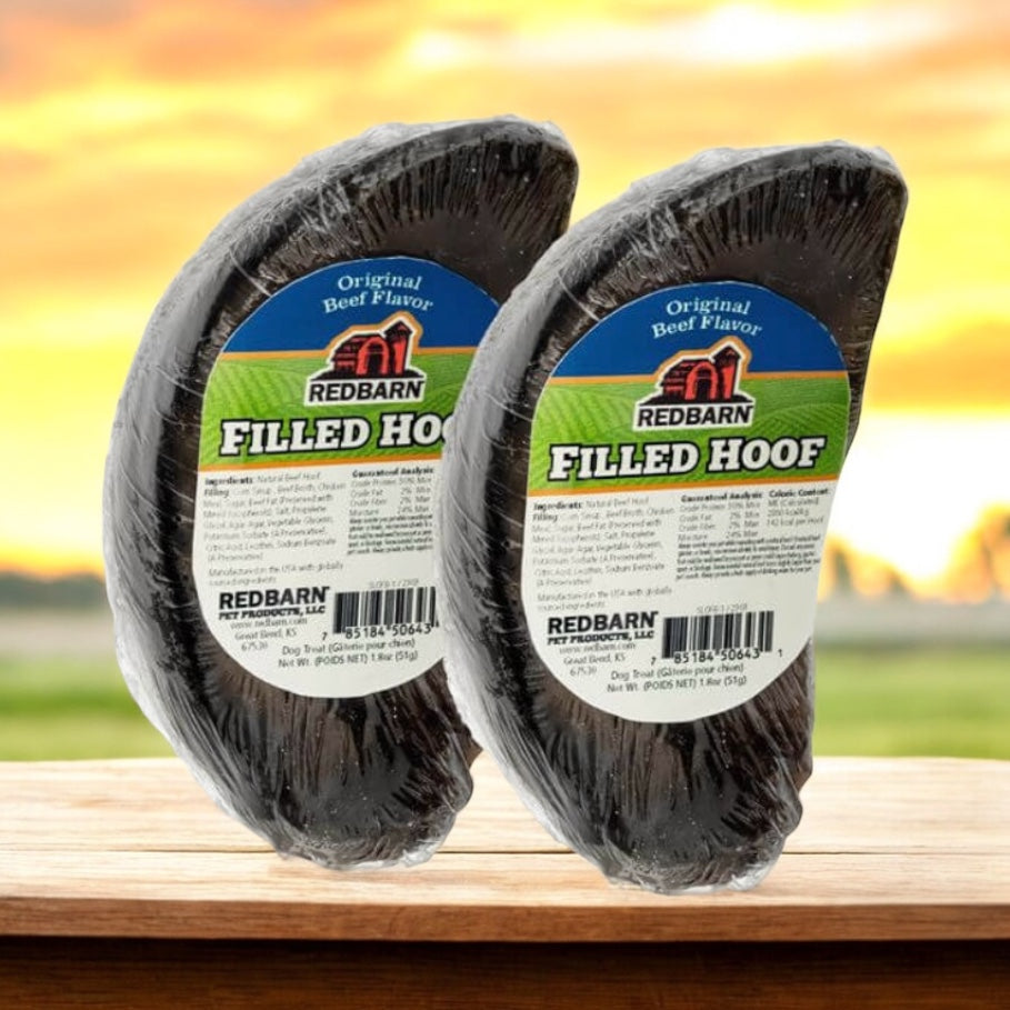 red barn filled hoof beef flavor