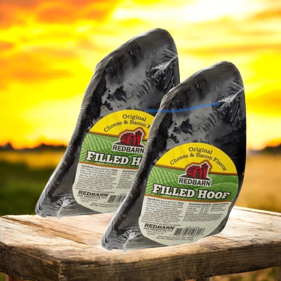 red barn hoof cheese bacon