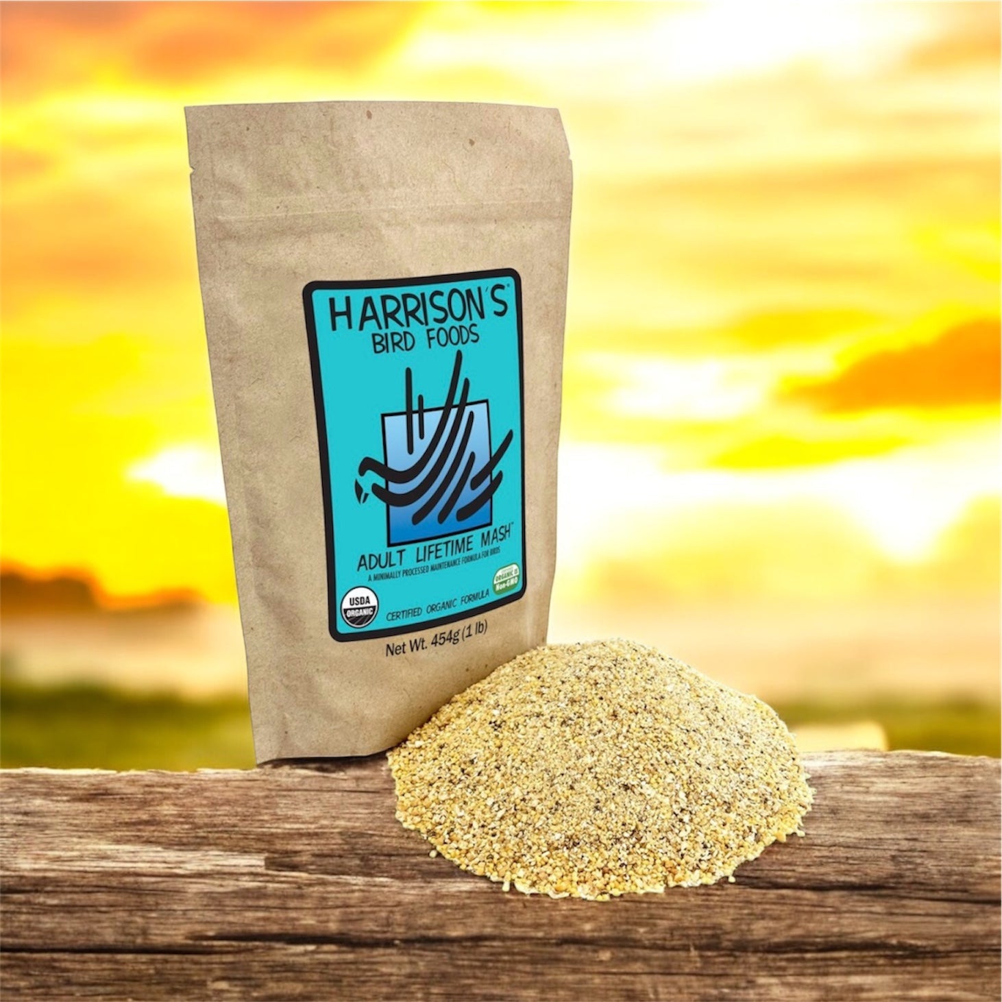 harrison’s bird food lifetime mash 1 lbs